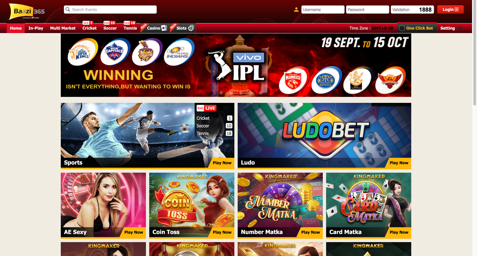 Baazi Betting Site Script Source Code